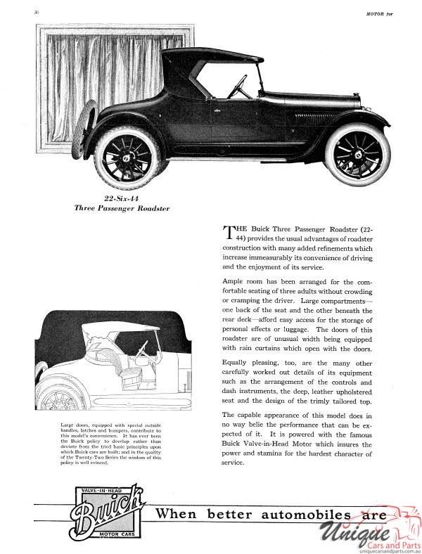 1922 Buick Prestige Brochure Page 5